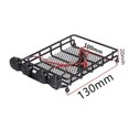 thumbnail image 2 of RC 1:10 Roof Rack Luggage RC Car Carrier Led Light Bar for HPI CC01 AXIAL SCX10 D90, 2 of 9