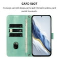 thumbnail image 2 of Wallet Case for Samsung Galaxy S25, Short Strap PU Leather Case, Premium PU Leather Kickstand Magnetic Folio Cover for Galaxy S25 with Card Holder, Support Wireless Charging - Mint, 2 of 9
