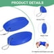 thumbnail image 2 of Uxcell 3-Pack Llavero Flotante para Navegación, Anillos de Llave a Prueba de Agua de Color Brillante para Deportes Acuáticos al Aire Libre [Azul], 2 of 6