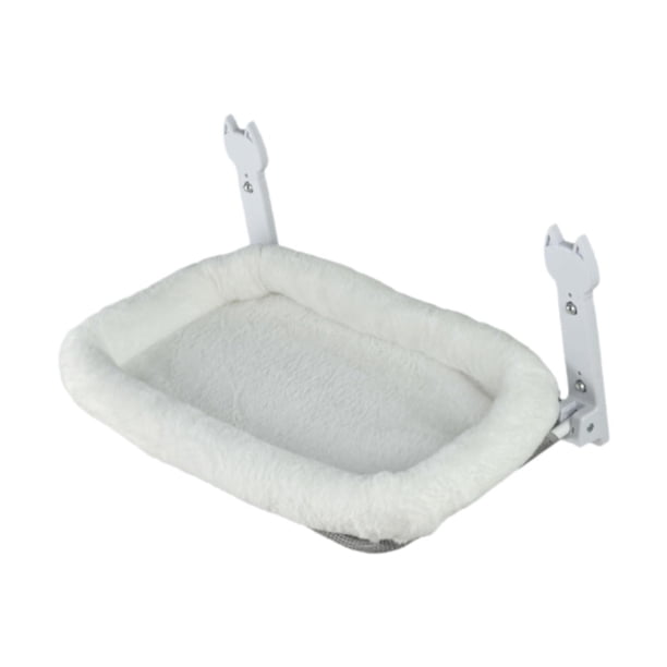 Hamaca con ventosa para gatos, cama para mascotas, cómoda, ahorradora de espacio, elegante, plegable, para colgar en el alféizar de la ventana 30x52cm