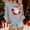 Gray(New), variant on PNTUTB Women's Christmas Holiday Fashion Xmas Pattern Printed Crew Neck Long Sleeve Hoodless Pullover Sweatshirts