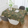 thumbnail image 2 of Yayeee Tablecloths 60" x 120" Rectangle Wrinkle Resistant Party Table Cover, Cartoon Guitar Pattern, 2 of 8
