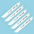 thumbnail image 2 of MYG 5pcs 150mm S922EF Reciprocating Saw Blades Cutter Tool For Metal Pipe Cutting, 2 of 10