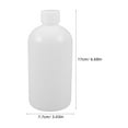 thumbnail image 2 of SHINYPASING 2pcs Liquid Sample Seal Container HDPE Polyethylene Plastic Transparent for School, 2 of 8