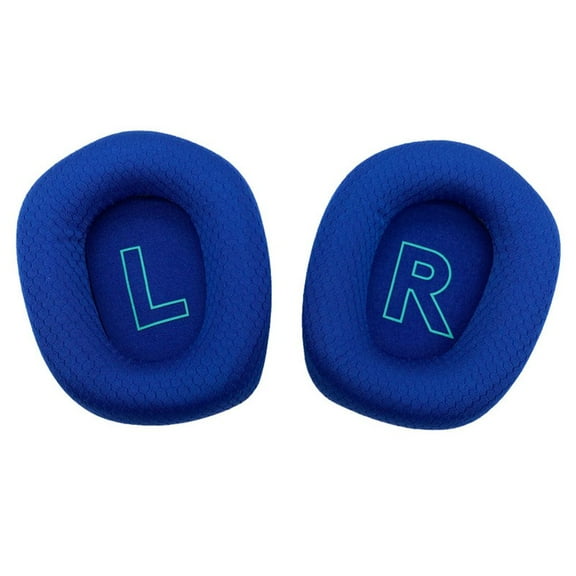 2Pcs New Earmuff Gaming Headset Earpads Sponge Cushion Replacement Ear Pads Foam BLUE
