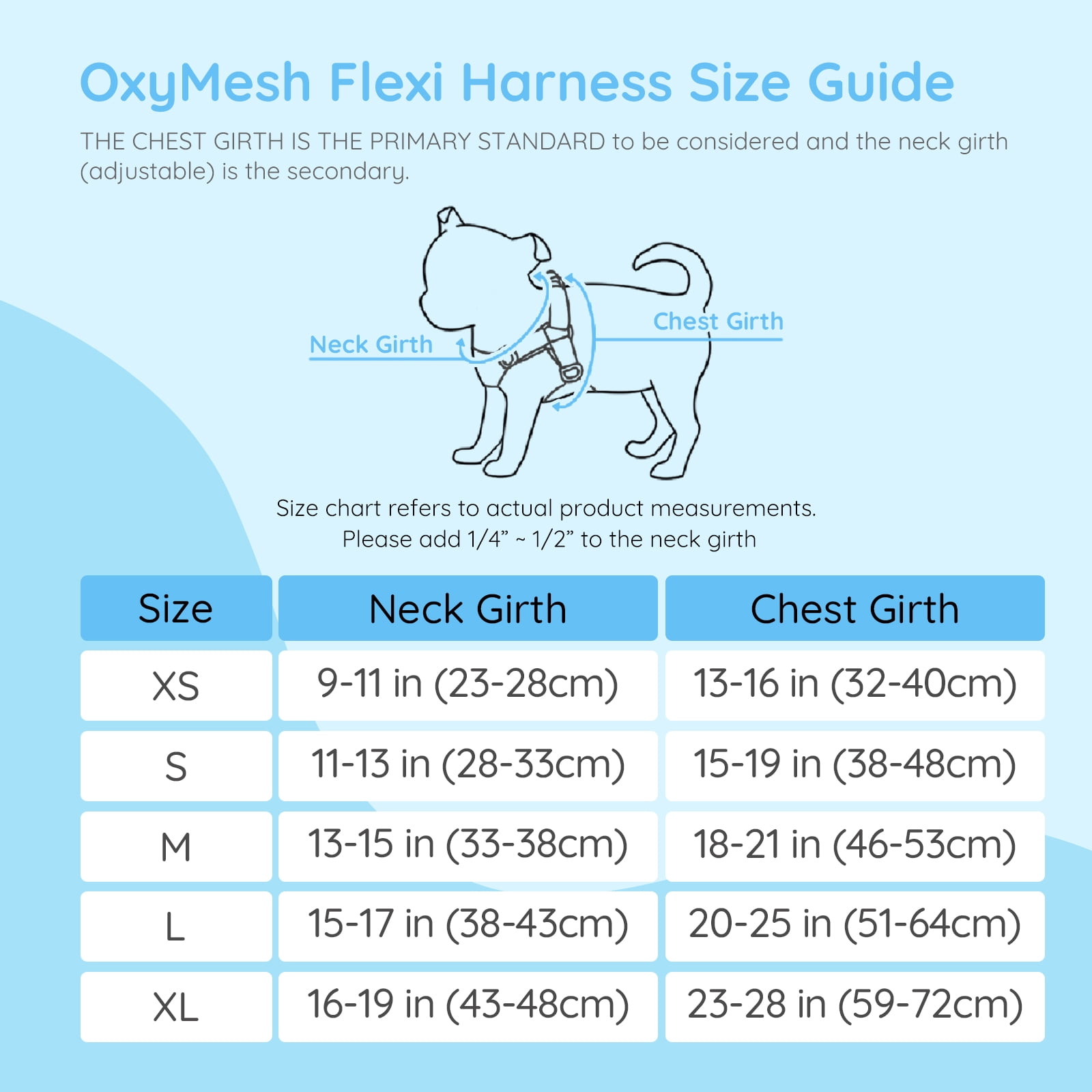 BELLA & PAL Dog Harness for Medium Dogs, Adjustable Reflective No Pull Step-in Dog Vest, Breathable Soft Mesh Harness and Leash Set for Small Medium Dogs, Sky Blue, L
