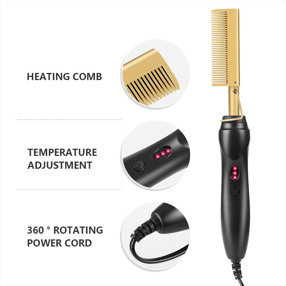 titanium electric hot comb