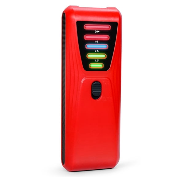 Portable Electromagnetic Field Radiation Detector EMF Meter EMF Detector Red