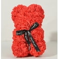 thumbnail image 1 of 1 pieza de oso de flores de espuma artificial hecho de rosas for el Día de San Valentín, Día de la Madre, Aniversario, Regalo de Boda, 1 of 2