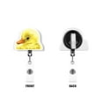 thumbnail image 2 of WIRESTER Set 2pcs Design Acrylic Key Card Holder Belt Clip Reel Id Badge Retractable - Baby Pig Duck, 2 of 6