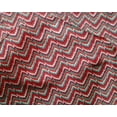 thumbnail image 4 of oneOone Silk Tabby Fabric Chevron Flame Stitch Fabric Prints By Yard 42 Inch Wide, 4 of 4