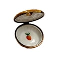 thumbnail image 2 of Elegant Orange Tart Box for Dessert Lovers Limoges Box Porcelain Figurine, 2 of 4