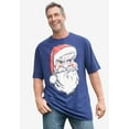 thumbnail image 4 of KingSize Men's Big & Tall Seasonal Graphic Tee - 6XL, Gingerbread, 4 of 6