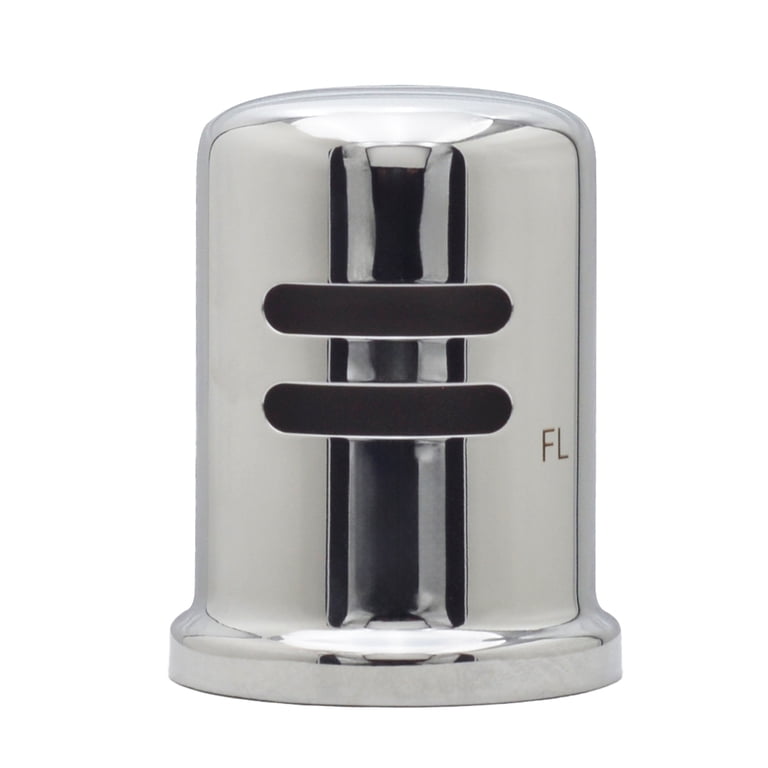 Westbrass Solid Brass Air Gap Cap Kit – 1-5/8” X 2-1/4”, Non-Skirted, Meets Plumbing Code For Dishwasher Safety