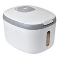 thumbnail image 1 of Caja de Almacenamiento Sunnimix Contenedor de Almacenamiento Gris M, 1 of 8