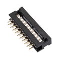thumbnail image 3 of Unique Bargains 20P Dual Rows 2.54mm Pitch Transition Plug Socket for Flat Ribbon Cable, 10 Pack, 3 of 5