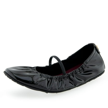 Aerosoles Women's Penelope Ballet Flat, Black Patent, 7