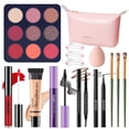 thumbnail image 1 of Set de Maquillaje PWYSHXDF Kit Completo de Sombras de Ojos y Brillo Labial - Regalo, 1 of 7