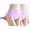 Purple, variant on Miqool Women's Lace Trim High Waisted Cotton Underwear Full Coverage Ladies Panties Tummy Control Briefs 2 Pack
