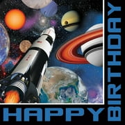 192 Count Bulk Pack Space Blast Happy Birthday Luncheon Napkins