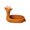 A, variant on AHGQT Squirrel Creative Fruit Basket, 6Inch Rattan Woven Decorative Bowl, Animal Shape Serving Basket for Kitchen Counter Snack and Fruit Holder Living Room Display