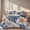 Ocean-02, variant on Davulos 3 Piece Coastal Quilt Sets King/California King Size Reversible Quilts with Shams Summer Bedspread Nautical Quilted Coverlet Beach Bedding Set for All Season