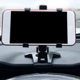 thumbnail image 3 of HORIALENCE 1Pc Car Phone Holder Dashboard ABS Black Navigation Accessory, 3 of 8