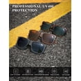 thumbnail image 2 of Gafas de sol KALIYADI Polarized UV400 Classic Matte Black, paquete de 3, 2 of 6