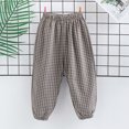 thumbnail image 2 of Atogsazn Kids Cotton Sweatpant Boy Striped Jogger Elastic Waist Sweatpant Athletic Fashion Clothes B-Gray 8-10 Years, 2 of 4