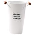 thumbnail image 4 of koolsoo Flower Pot Holder Multifunctional Lightweight Home Decor Portable Planter Box Serving Bucket for Wedding Party Decor White, 4 of 9