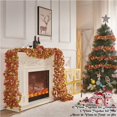 thumbnail image 4 of Rosal artificial Garland Ponking, 250 cm, 8 unidades, color morado, 4 of 9