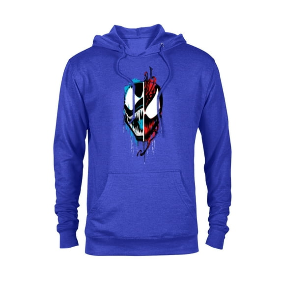 Marvel Venom: Let There Be Carnage Face-Off Standard - Pullover Hoodie for Adults – Customized-Royal Heather