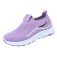 thumbnail image 3 of Willtoo Orthopedic Dress Shoes for Women Slip‑On Breathable Knit Mesh Casual Sneakers, Lightweight Non‑Slip Comfort Platform Walking Shoes, 3 of 5