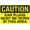 Warning Sign 4, variant on Dumpster Must Be Placed On Level Surface Sign, 8"x12" Prohibition Security Metal Sign, Custom Safety Decor for Home Yard