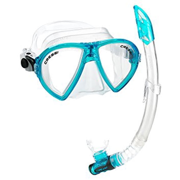 Cressi Ocean VIP Snorkling Mask Snorkel Combo