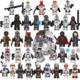 thumbnail image 2 of Minifiguras Star Wars Dune Moff Gideon Flame Trooper Greef Carga Death Mandalorian Mini Figuras De Acción Juguetes Para Niños Gao Jinjia unisex, 2 of 2