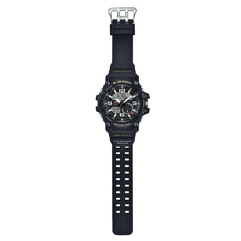  Casio G-Shock Mudmaster Twin Sensor Mens' Sports Watch (Black)  : Clothing, Shoes & Jewelry