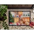 thumbnail image 3 of Carolines Treasures DAC3803MAT 18 x 27 in.  Golden Retriever Christmas Cookies Doormat, 3 of 5