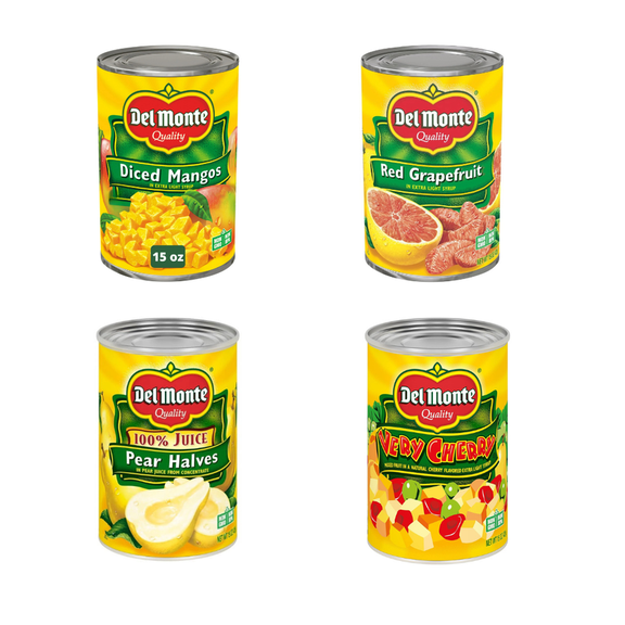 Del Monte Fruit Harmony Variety Pack – 8 Balanced Blend of Juicy Favorites
