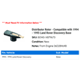 thumbnail image 2 of Distributor Rotor - Compatible with 1994 - 1995 Land Rover Discovery Base, 2 of 2