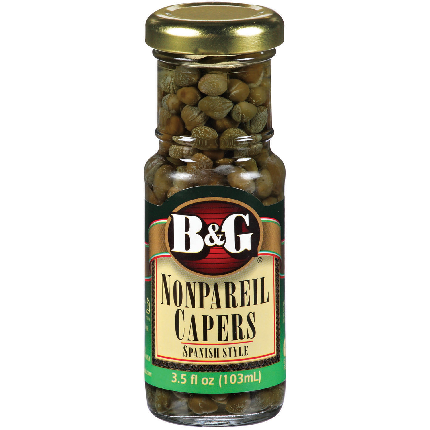 B&G Nonpareil Capers, 3.5 Oz by B&G