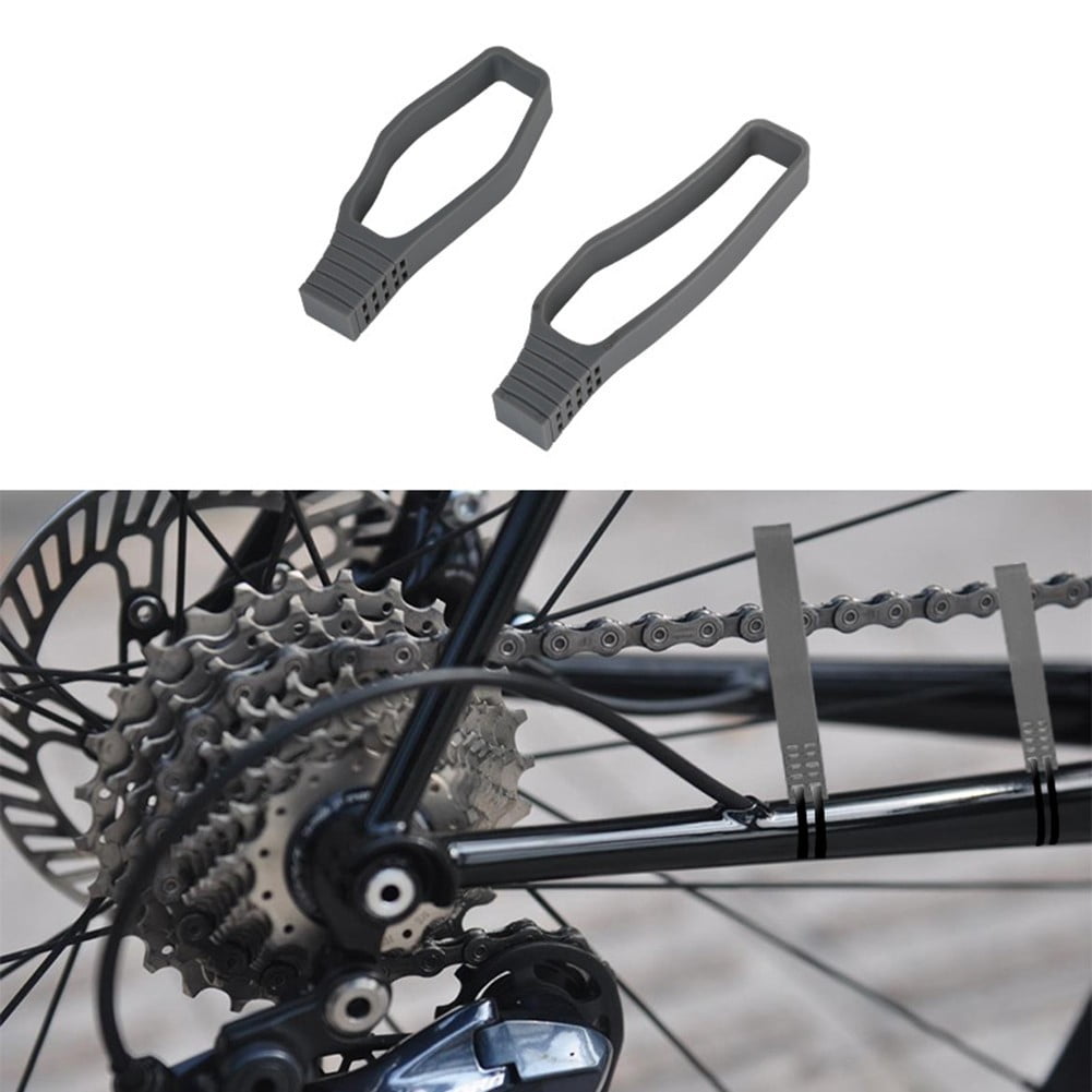 2pcs Bicycle Chain Stay Guard MTB Mountain Road Bike Frame Protector Cover 
