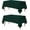 Hunter Green, variant on Utopia Kitchen Rectangle Table Cloth 1 Pack, Tablecloth Machine Washable, Polyester Table Cover for Dining, Buffet Parties, Picnics, Events, Weddings and Restaurants (52x70 Inches, Black)