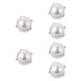thumbnail image 3 of KLKCMS 6 Pieces Button Covers Classic Cufflinks for Graduation Anniversary Business, 3 of 9
