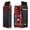 Carbon Fiber + Red, variant on Wallet For Men With Slim Pop Up Card Holder 9-13 Cards  Bifold Minimalist Smart Rfid Blocking Credit Id Window & Stretchable Slot Compact Metal Aluminum Case