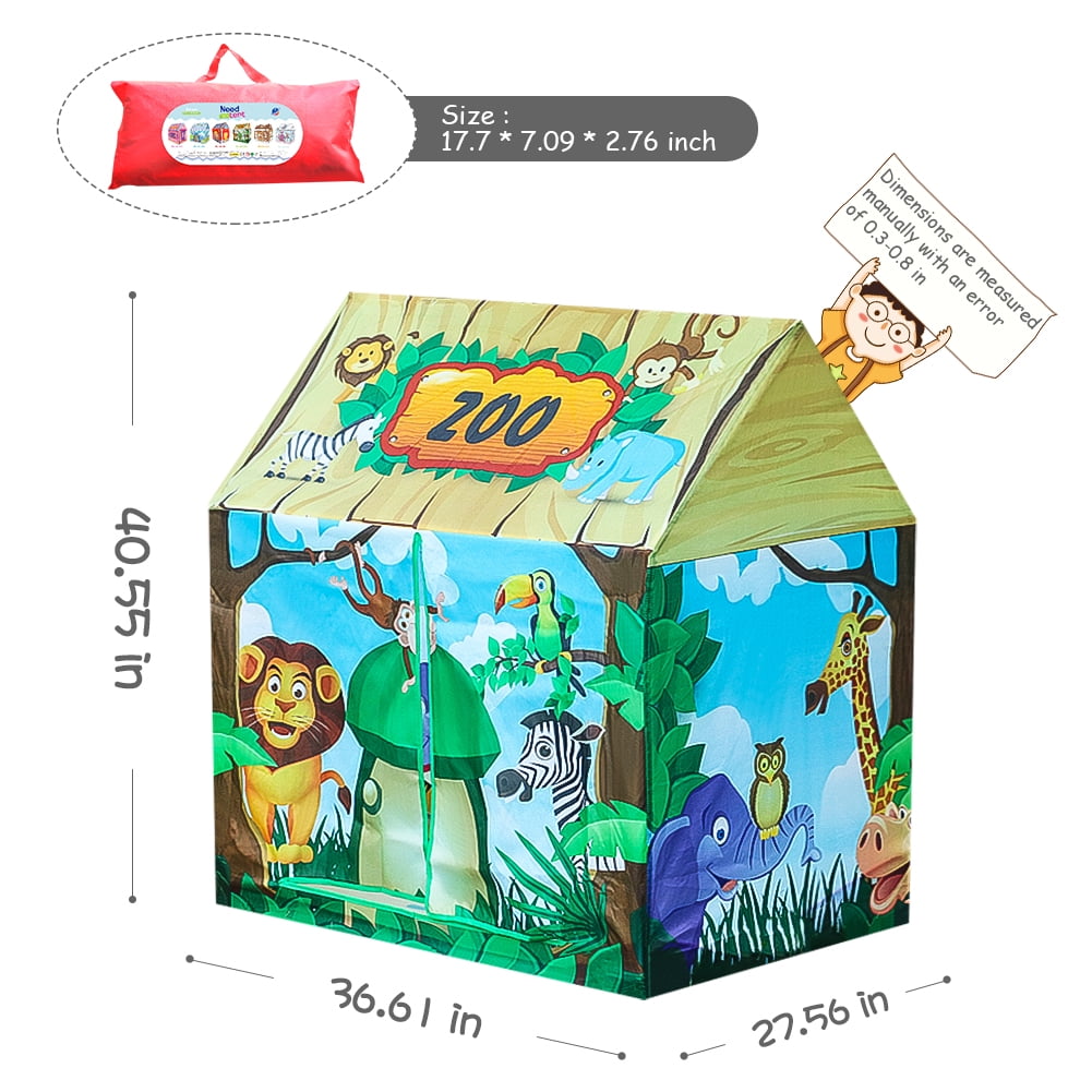 Kepooman Play Tent for Kids, Indoor Playhouse Tents with Lifelike House Design, Birthday and Christmas Toy Gift for 3, 4, 5 and 6 Year Old Children Kepooman Play Tent for Kids, Indoor Playhouse Tents with Lifelike House Design, Birthday and Christmas Toy Gift for 3, 4, 5 and 6 Year Old Children