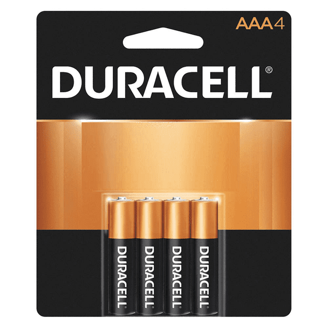Pilas Duracell Aaa Pack De 4 Piezas Alcalinas 1.5 V MN2400