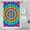 Colorful Tie Dye-1, variant on Colorful Tie Dye Mandala Pattern Shower Curtain 72"x84" ,Bathroom Decorative Shower Curtains Set with 12 Hooks,Modern Waterproof Washable Shower Curtain