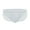 Silver, variant on Swim Briefs for Mens Solid Swimsuit with Drawstring Bikini Swimming Trunks Gold,M