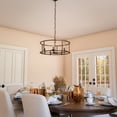 thumbnail image 4 of Arlen 5 Light Chandelier with Bronze Finish, 4 of 8